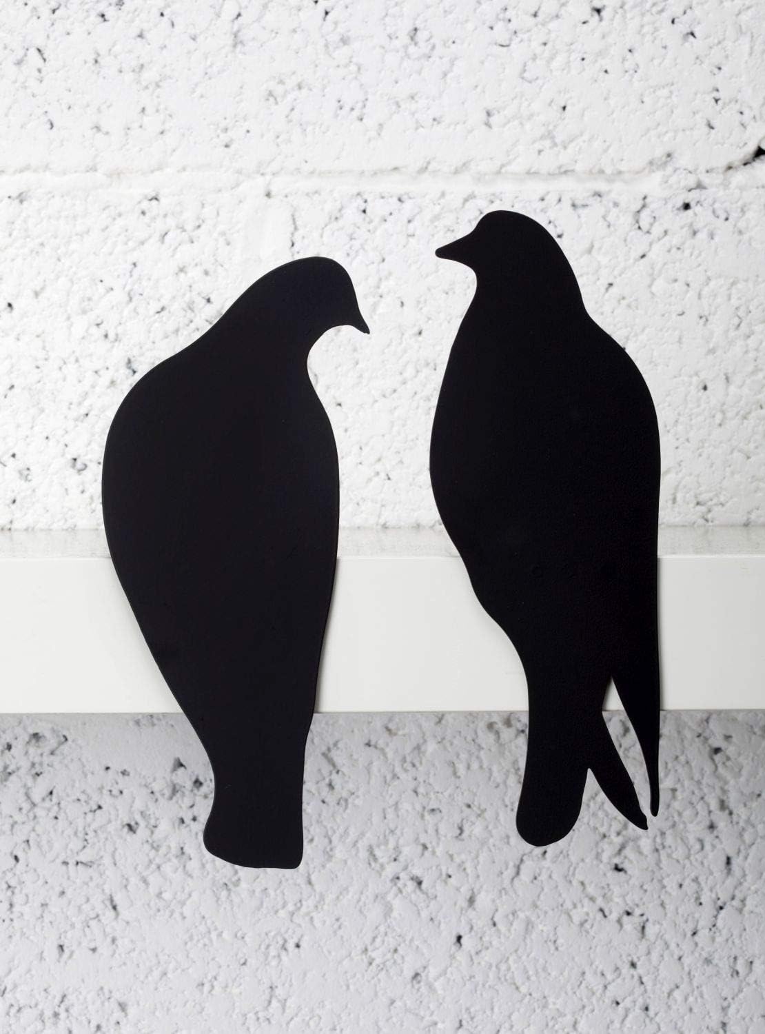 Artori Design Lovebirds | Decorative Art Metal Doves | Silhouettes Plaque | Romantic Figurines Romantic Gifts for Her