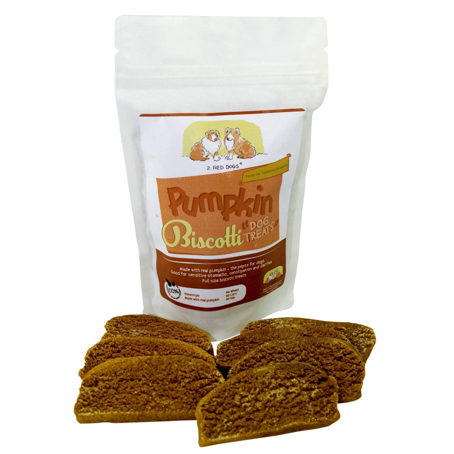 pumpkin guts dog treats