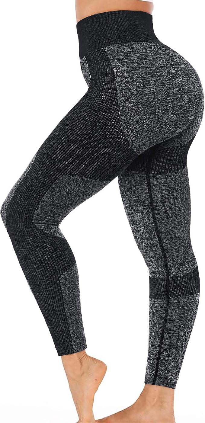 Women High Waist Seamless Gym Leggings 