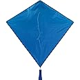 In the Breeze 3294 - Blueberry 30 Inch Diamond Kite - Solid Blue, Fun, Easy Flying Kite