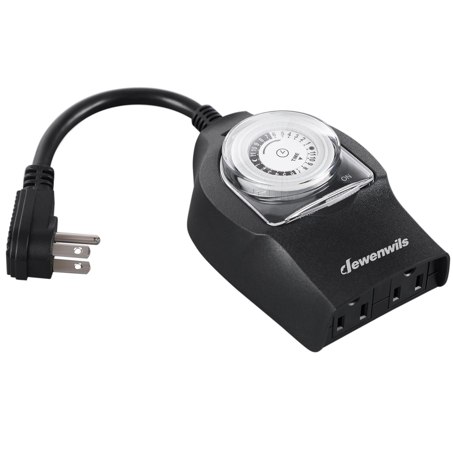 DEWENWILS Outdoor Waterproof, 24 Hour Heavy Duty Plug in Mechanical