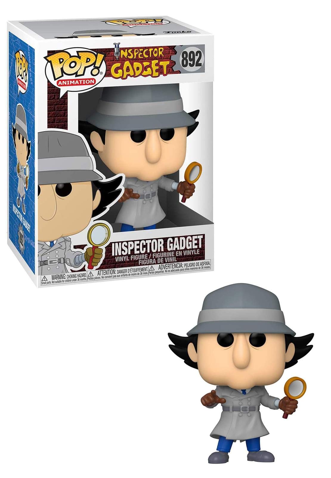 POP! Animation: Inspector Gadget - Inspector Gadget CHASE!! This POP! figure comes with a 1 in 6 chance of receiving the special addition alternative RARE chase version (Styles may vary)