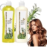 Rosemary Shampoo & Conditioner Set for Hair Growth- Nourish Strengthen Hair, Gentle Formula for Longer, Healthier Hair – 248ml Each (Shampoo + Conditioner)