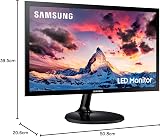 Samsung S22F350 22 Inch LED 1080p Monitor HDMI VGA AMD FreeSync Game Mode view 3