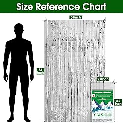 CXYARY 6 Pack Emergency Thermal Blanket