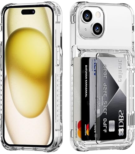 Amazon.com: ACANDYA for iPhone 14 Case Wallet iPhone 13 Case Clear