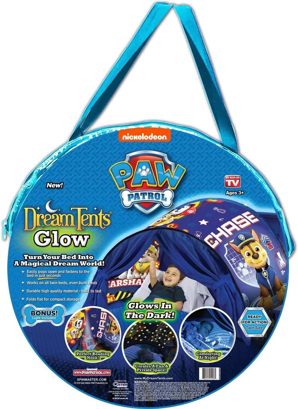 paw patrol tent and tunnel