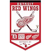 Detroit Red Wings Heritage History Banner Pennant