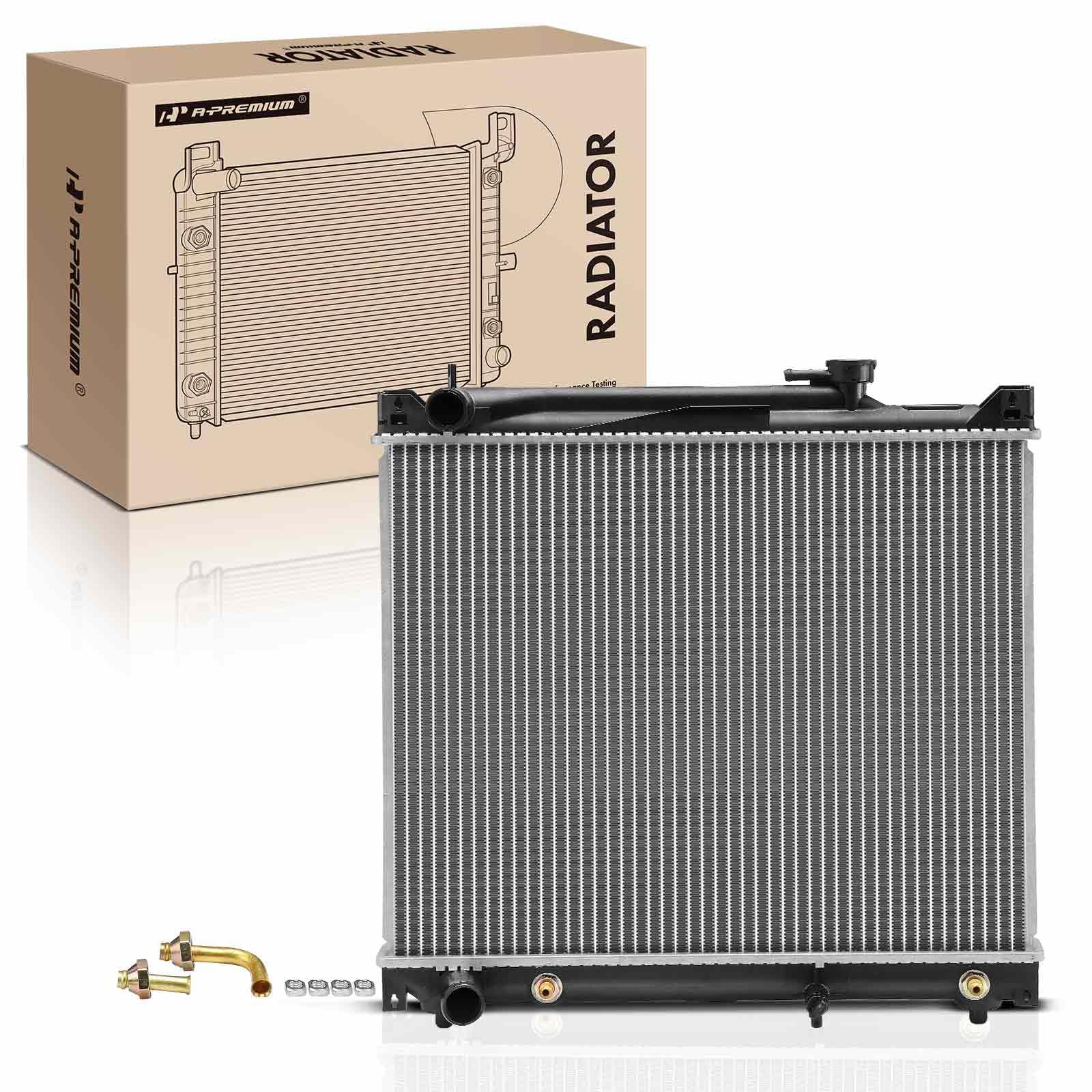 A-Premium Engine Coolant Radiator With Transmission Oil Cooler Compatible Suzuki Vitara 1999 2002 L4 1 6l Vitara 1999 2003 L4 2 0l Replace 13028 1770066d3
