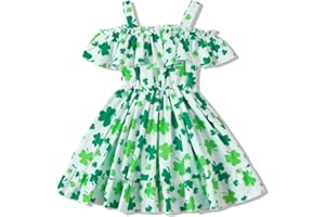 VINUOKER Toddler Baby Girls Summer Dress Chiffon Princess Tutu Dress Floral Beachwear Suspender Sundress Skirt Little Girl Clothes