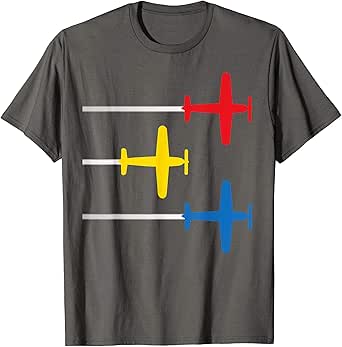 Amazon.com: Planes In Flight-Cool Aviation Pilot Themed Design-Airplane