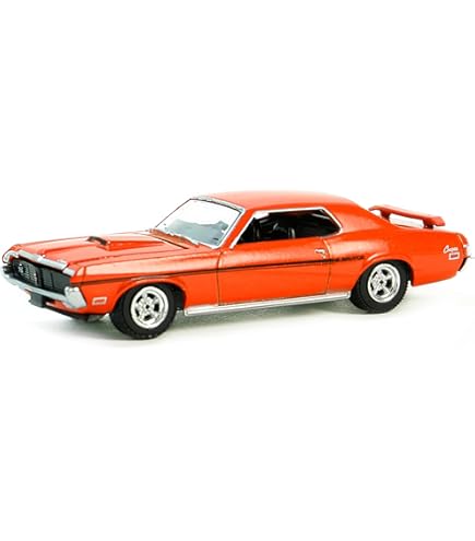 Amazon.com: Hot Wheels 1:64 Scale Green 1968 Mercury Cougar #182