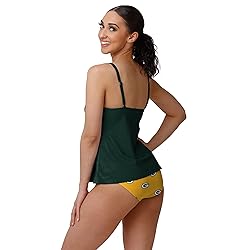 FOCO Women's NFL Team Logo Ladies Bathing Swim Wear