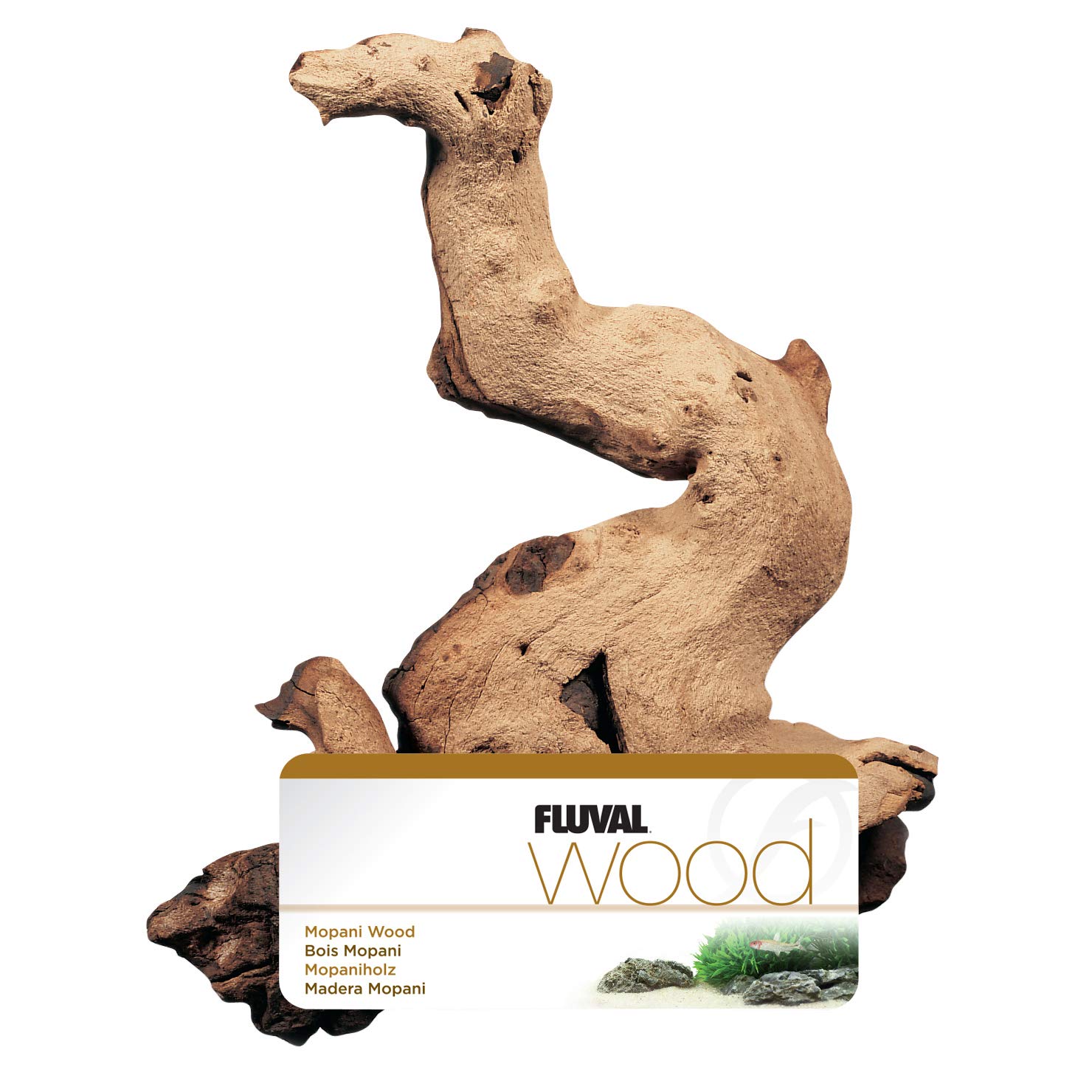 Marina Aquarium Mopani Driftwood Ornamental Root Décor, Small