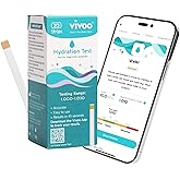 Vivoo Hydration Test Strips - Fast, Accurate, Affordable - Easily Optimize Hydration Levels in 45 Seconds!