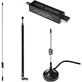 NESDR SMArTee v2 Bundle - Premium RTL-SDR w/Integrated Bias Tee, Aluminum Enclosure, 0.5PPM TCXO, SMA Input, Antenna Base & 3