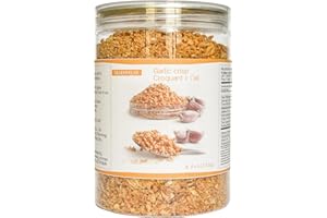 Crunchy Roasted Garlic Seasoning 250g granulated garlic Sprinkle on vegetables and in salads Add flavor to your diet