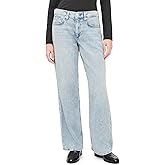 rag & bone Women's Feather Weight Saige Low Rise Ankle Straight Jeans