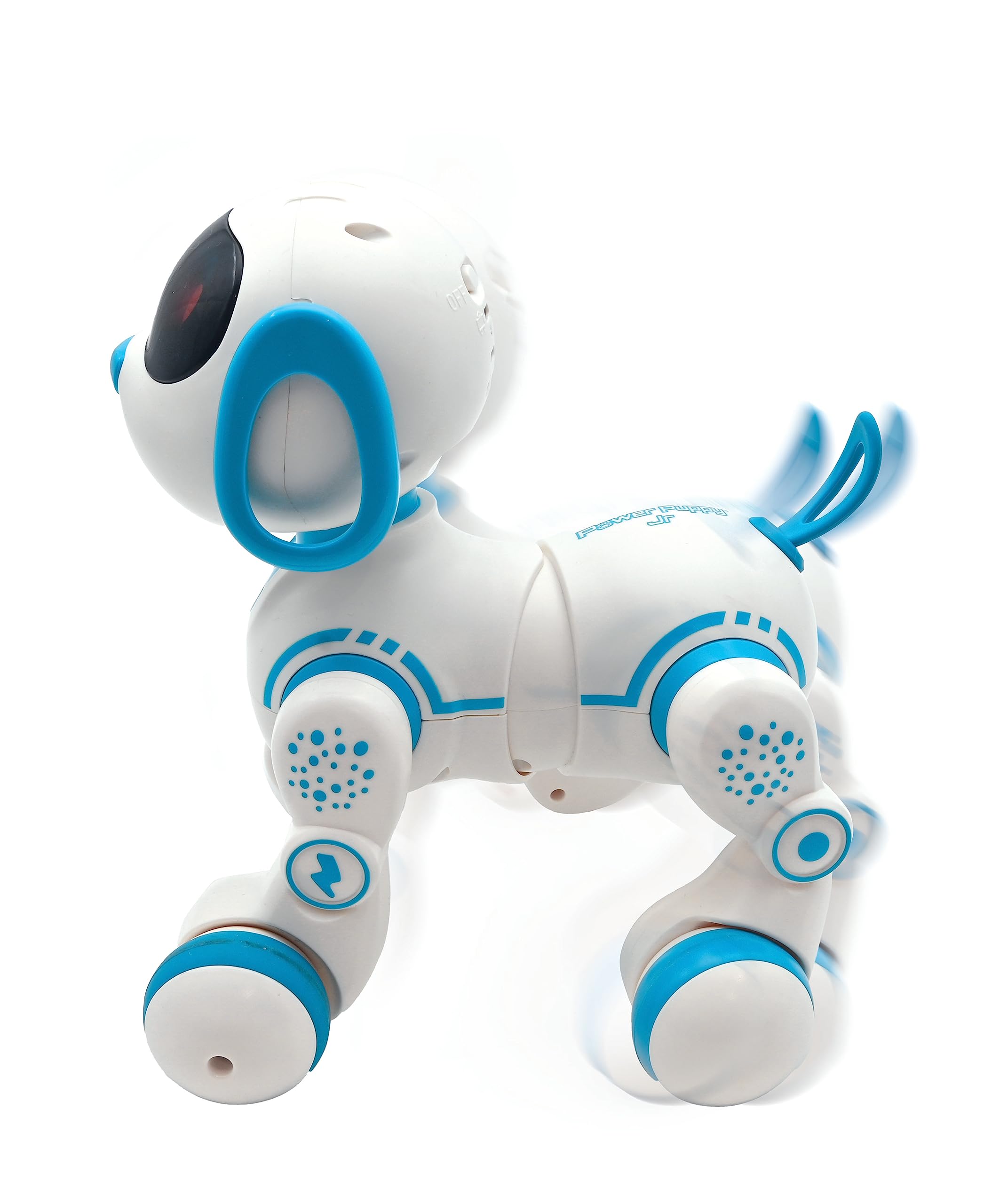 Lexibook, Power Puppy® Jr, My Little Robot Dog, Robot Dog with Sounds, Music, Light Effects, Barks and Walks Like a Real Dog, Toy for Boys and Girls, PUP01