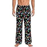 ZenGents Men's Fleece Pajama Pants Flannel Christmas Bottoms Sleep & Lounge PJ Pants