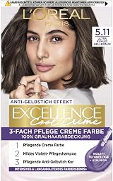 L'Oréal Paris Excellence Cool Creme 5.11 Ultra Ash Light Brown Set