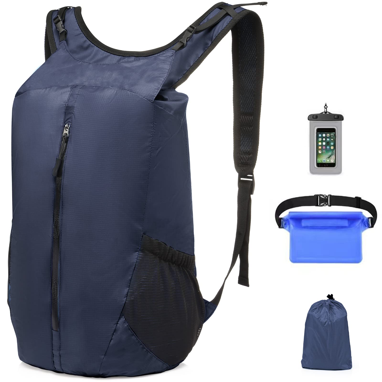 STLOVe Waterproof Floating Dry Bag 20L Floating Dry Backpack Lightweight Waterproof Sports Backpack Storage Dry Bag for Travel Rafting Camping