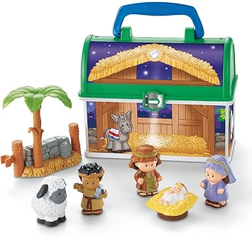little people manger scene