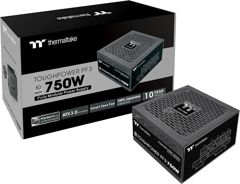 Thermaltake ToughPower PF3 750W Power Supply Unit PC PSU ATX 3.0