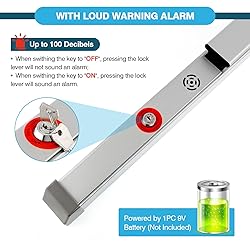 IRONWALLS Push Bar Panic Exit Device with Alarm