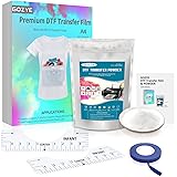 GOZYE DTF Transfer Film and DTF Powder Set, Direct
