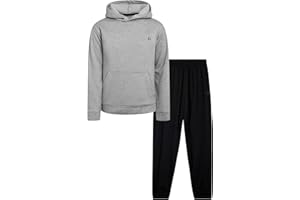 RBX Boys Pants Set - 2 Piece Casual Soft Fleece Hoodie Sweatshirt and Hybrid Tech Boys Jogger Pants Outfit (4-12)