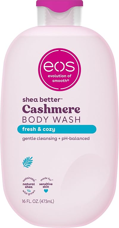 eos Cashmere Body Wash Fresh & Cozy Moisturising Shower Gel 16 fl oz