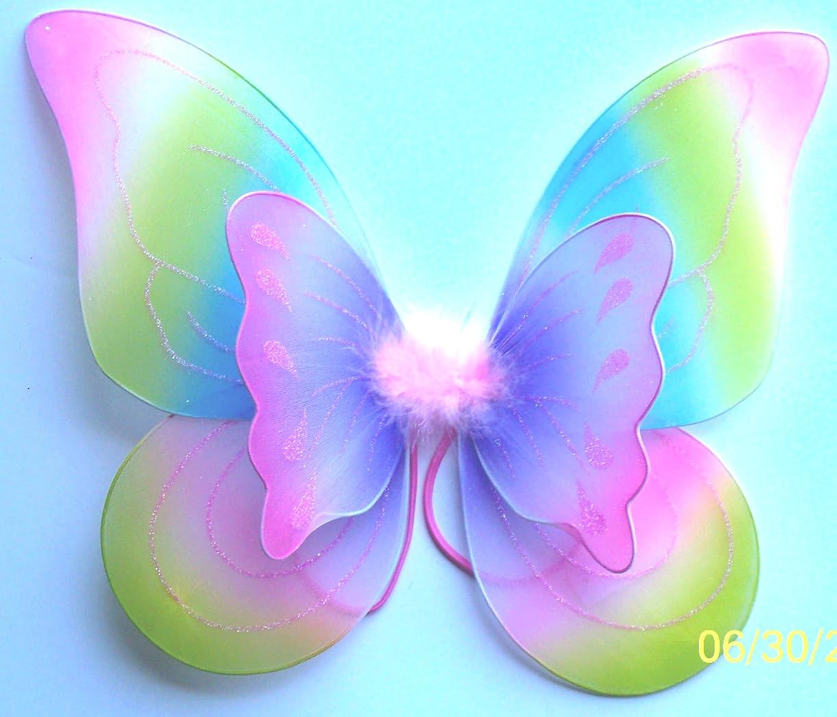 Download Buy Double Layered Rainbow Fairy Princess Butterfly ...