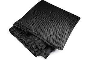 XYRSTOLR Subwoofer Speaker Grill Cloth Fabric, 63"x20" Stereo Fabric Replacement for Home Speakers, Stage Audio Speakers and KTV Boxes Repair, 160 x 50 cm