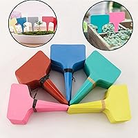 HOMETOOLS 6x Holz Pflanzschilder 25cm - Beschreibbar Im Landhausstil