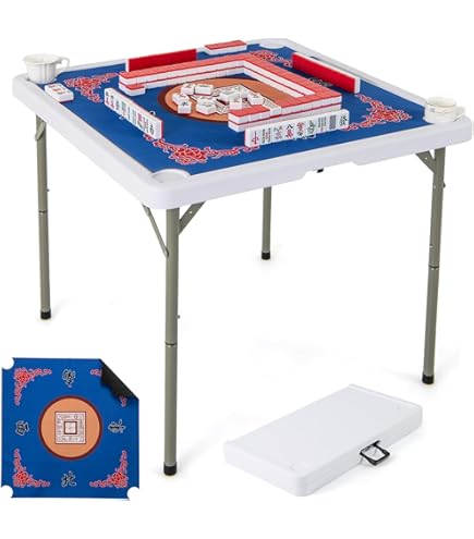 Amazon.com: Giantex Folding Mahjong Table, 35