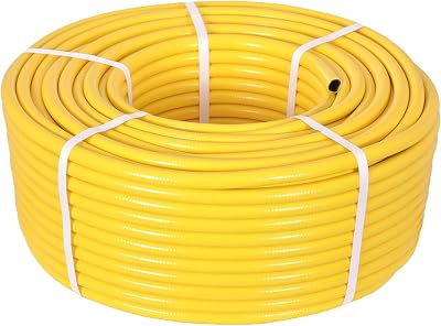 TW Wholesale Yellow Garden Hose Pipe 30M Reinforced Heavy Duty Anti-Kink