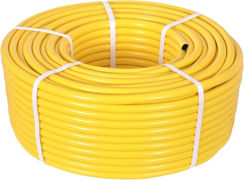 TW Wholesale Yellow Garden Hose Pipe 30M Reinforced Heavy Duty Anti-Kink