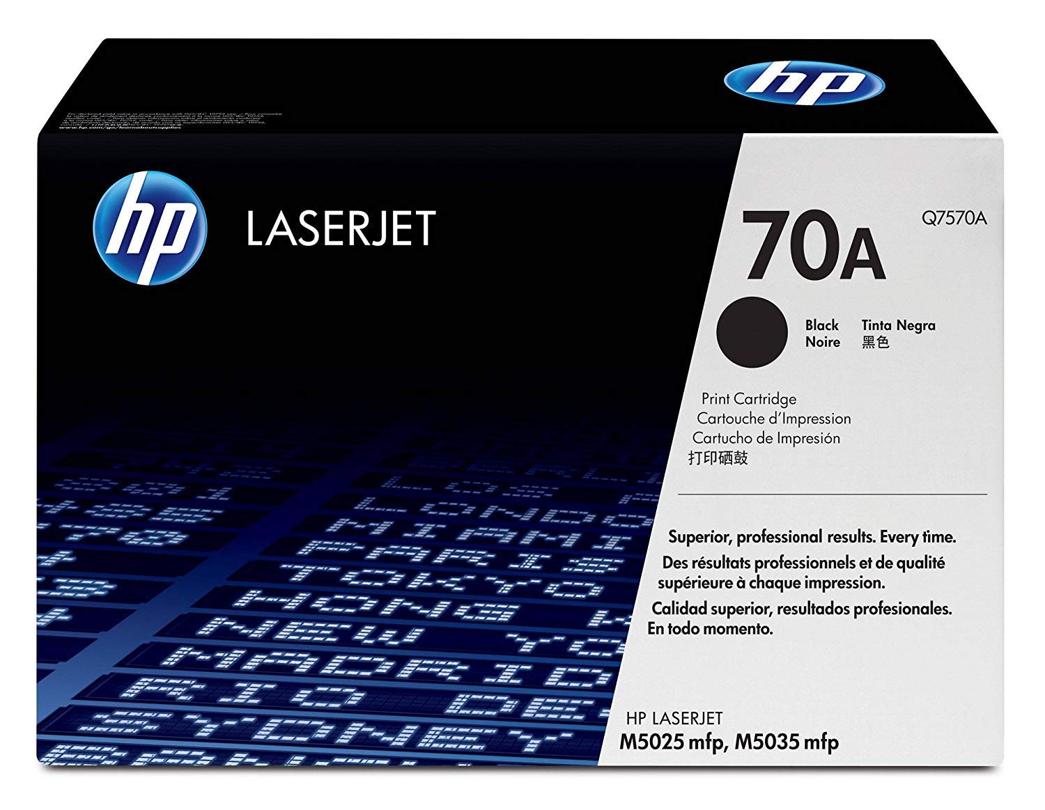 HP Q7570A 70A Original LaserJet Toner Cartridge, Black, Single Pack