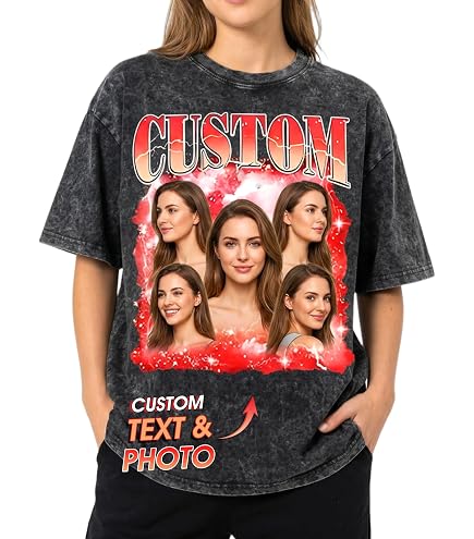 Amazon.com: Generic Personalized Nostalgic 90s Style Rap T-Shirt