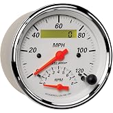 AUTO METER 1381 Arctic White Tach/Speedo Combo