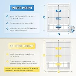 Motorized Blinds with Remote, [Free Solar