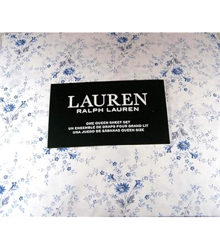 Amazon.com: Lauren Ralph Lauren Queen Size Floral Sheet Set
