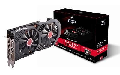 XFX Radeon RX 580 GTS XXX Edition 1386MHz OC+, 8GB GDDR5, VR Ready, Dual BIOS, 3xDP HDMI DVI, AMD Graphics Card (RX-580P8DFD6)