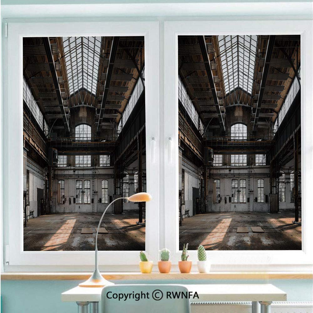 Amazon Com Window Film No Glue Glass Sticker Authentic Retro