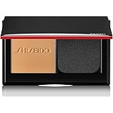 Shiseido Synchro Skin Self-Refreshing Custom Finish Powder Foundation - 24-Hour Sheer-to-Medium Buildable Coverage with Shine Control - Smudge Proof & Non-Comedogenic