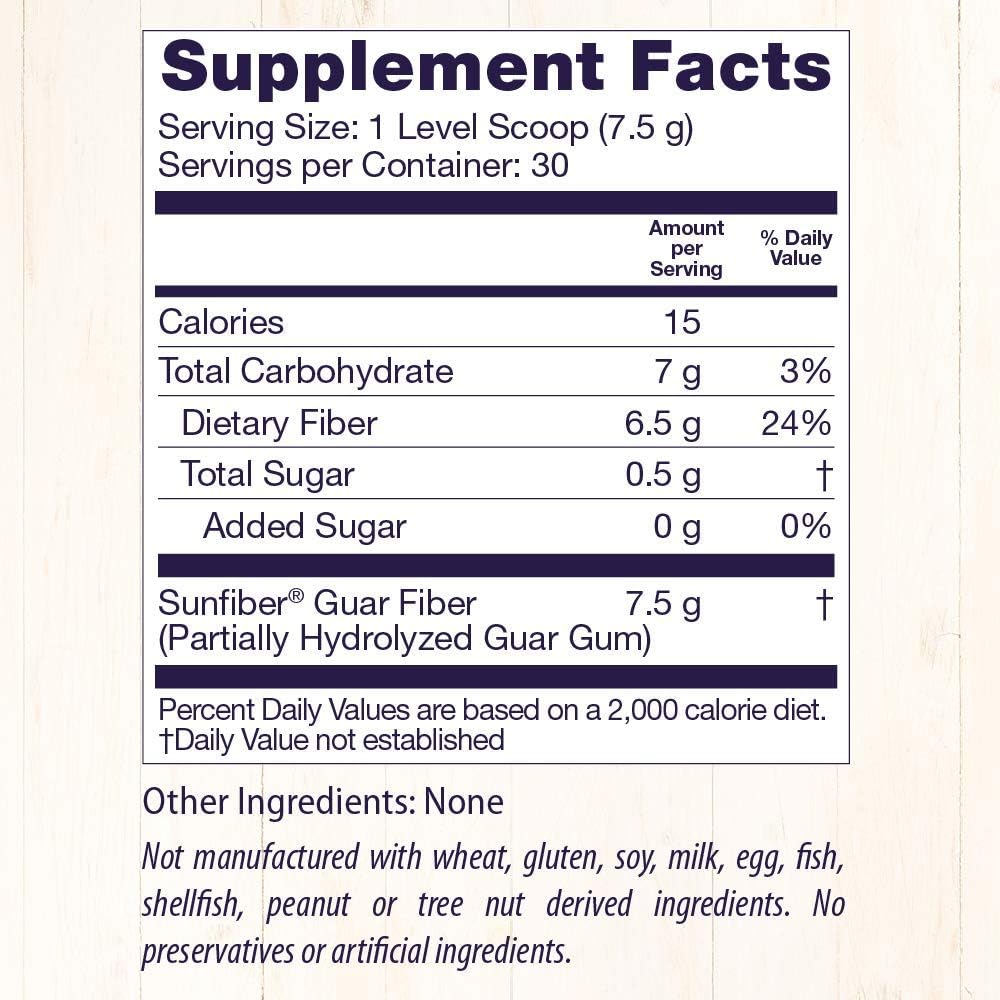 Healthy Origins Fiber All Natural, Non-GMO, 7.9 Ounce: Health & Personal Care