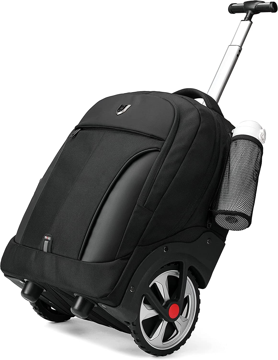 Photo 1 of ***(HEAVILY USED/ MAJOR DAMAGE/ SEE NOTES)***Waterproof Wheeled Laptop Backpack for Business, College, and Travel - Fits 15.6-inch Laptops