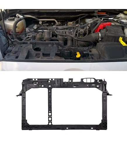 Autocoolinghome Radiator Assembly For Ford Fiesta 1.6L 2001 2003-2018 - Aluminum Core