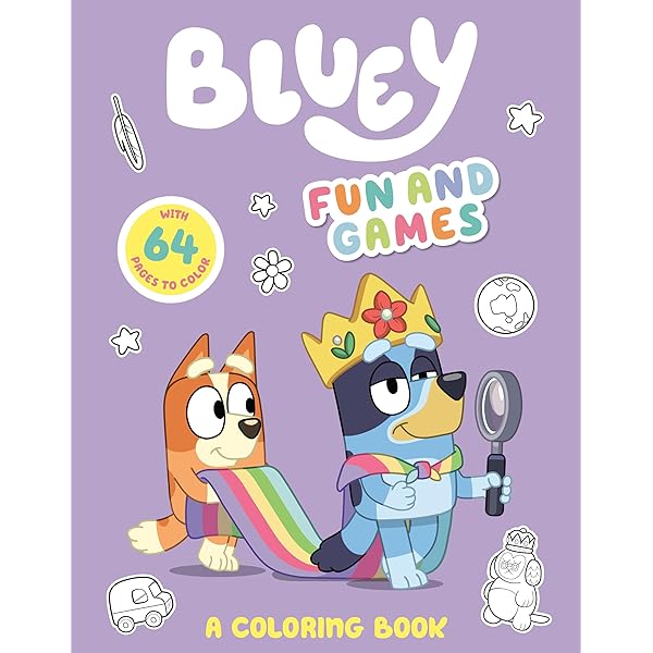 Bluey: Big Backyard: A Coloring Book: Penguin Young Readers